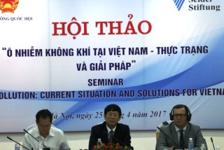 Hội thảo về ô nhiễm không khí tại Việt Nam: Thực trạng và giải pháp